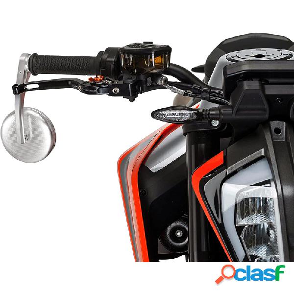 Specchietto retrovisore bar-end Puig Grand Tracker grigio