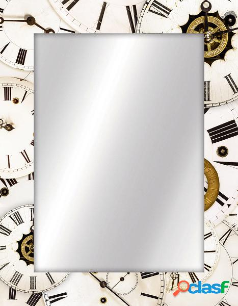 Specchio da parete cornice con orologi design moderno in
