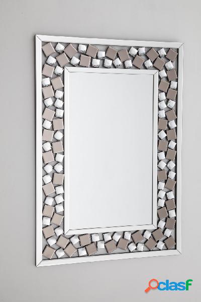 Specchio da parete rettangolare moderno per ingresso cm