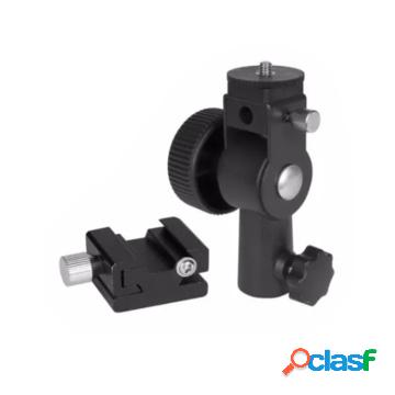 Speedlite holder d adattatore flash su stativo spigot