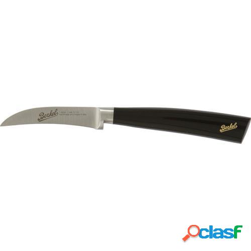 Spelucchino curvo cm 7,5 linea Elegance nero lucido di