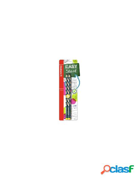 Stabilo - matite grafite stabilo b 39888 10 easygraph