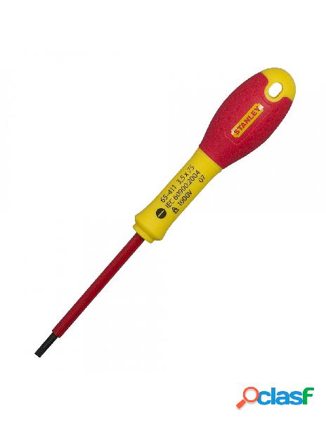 Stanley - cacciavite stanley taglio isolato fatmax 2,5 x 0,4