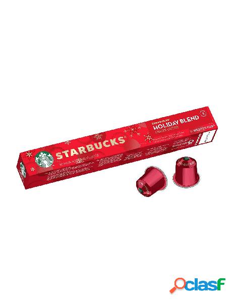 Starbucks - starbucks capsule nespresso holiday blend