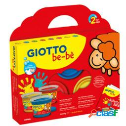 Supercolori a dita - 100 ml - rosso, blu, giallo - Giotto