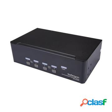 Switch kvm a 4 porte per dual displayport