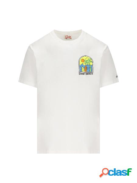 T-Shirt Saint Barth In Cotone