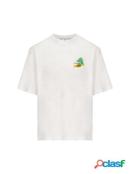 T-Shirt Skate Con Logo E Motivo Arrow