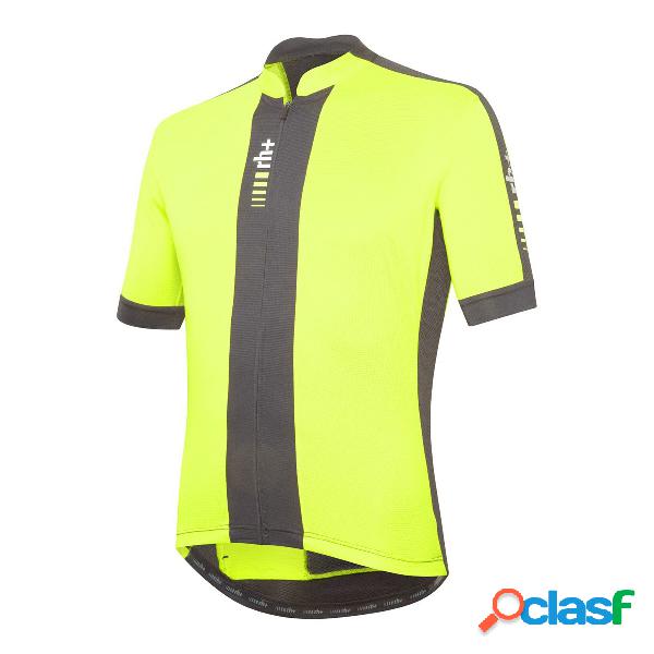 T-shirt Ciclismo Zero Rh New Primo (Colore: acid lime-beluga