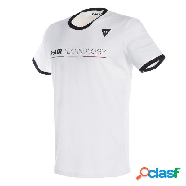T-shirt Dainese INNOVATION D-AIR Bianco