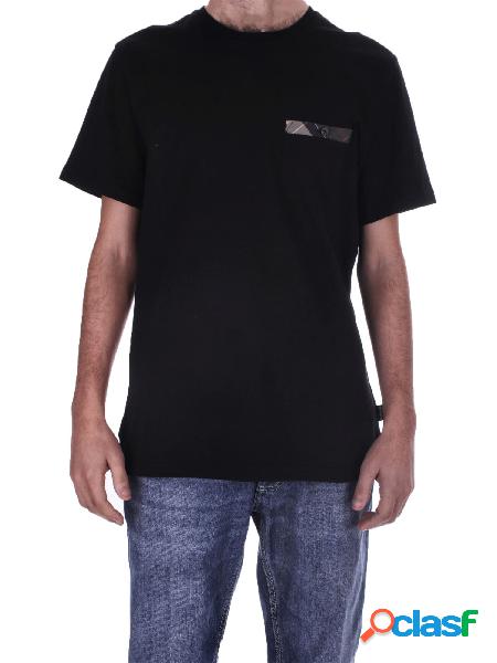 T-shirt Uomo BARBOUR Nero Durness