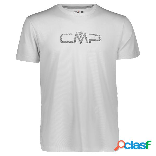 T-shirt da uomo Cmp (Colore: bianco, Taglia: 46)