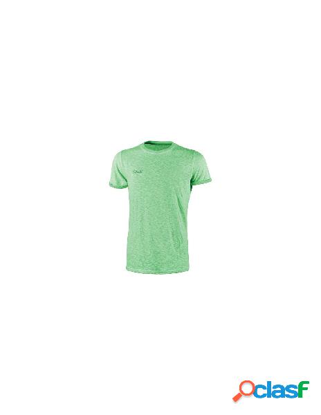 T shirt u-power ey195vf enjoy fluo slim fit verde