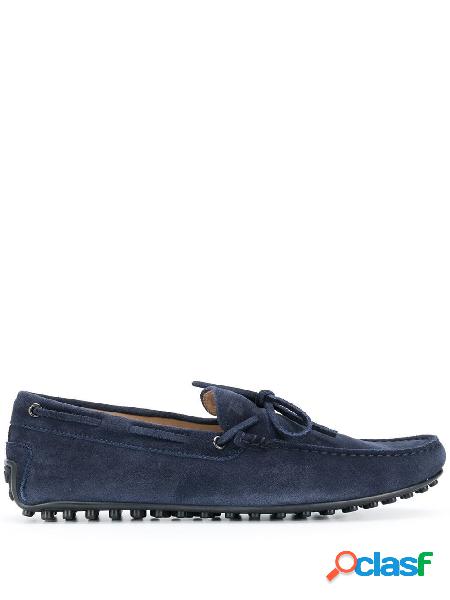 TODS MOCASSINI UOMO XXM42C00050RE0U820 CAMOSCIO BLU