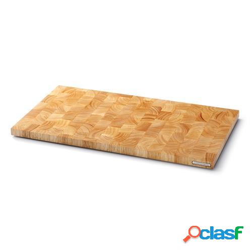Tagliere grande in legno tagliato di testa, Marrone chiaro,