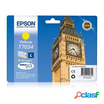 Tanica inchiostro a pigmenti giallo epson durabrite ultra,