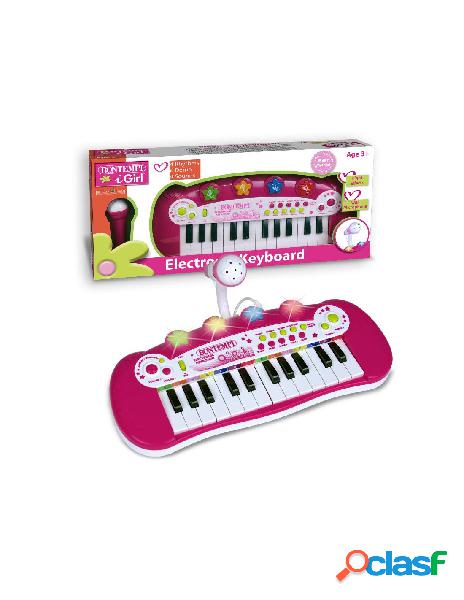 Tastiera elettronica a 24 tasti con microfono