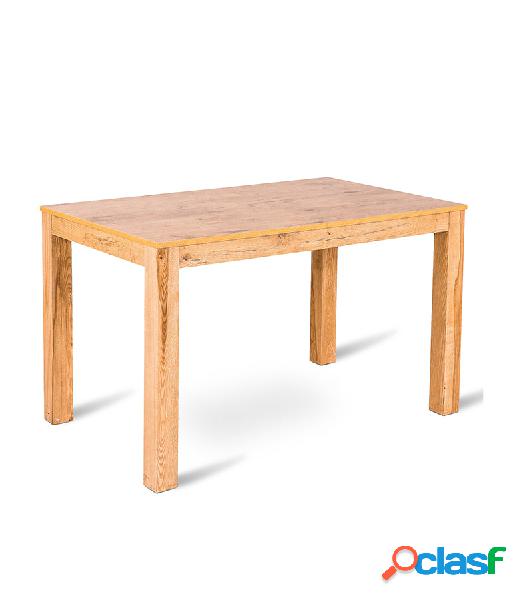 Tavolo design da cucina allungabile gambe in legno colore