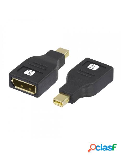 Techly - adattatore displayport f/mini displayport m