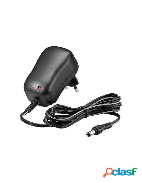 Techly - alimentatore ac/dc 5v 1a plug 5.5 x 2.1mm nero