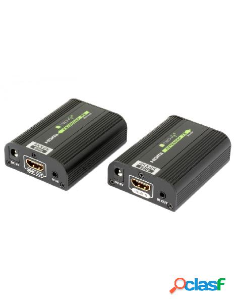 Techly - amplificatore extender 4k uhd fino a 60m su cavo