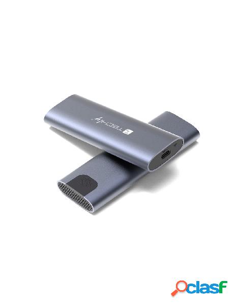 Techly - box esterno usb-c&trade usb3.2 gen2 nvme m.2