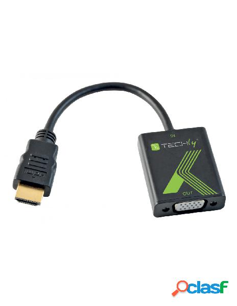 Techly - cavo convertitore adattatore da hdmi&trade a vga