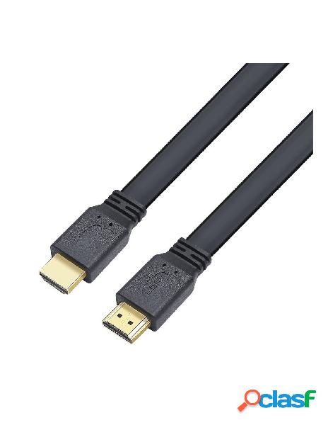 Techly - cavo hdmi 2.0 high speed con ethernet a/a m/m
