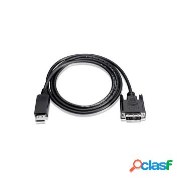 Techly cavo monitor displayport 1.2 a dvi 4k 5m