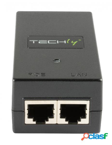 Techly - iniettore poe 10/100 mbps