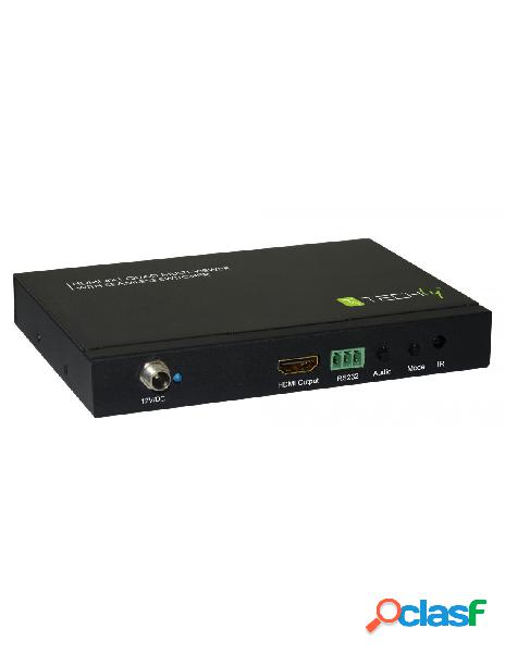 Techly - multiview hdmi 4x1 con switch seamless