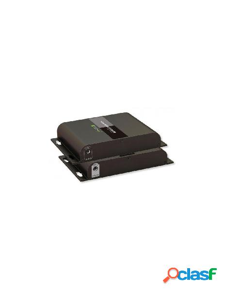 Techly np - extender vga hdbitt con audio su cavo cat.6 poe
