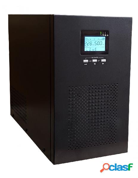 Techly professional - gruppo di continuit&agrave ups 3000va