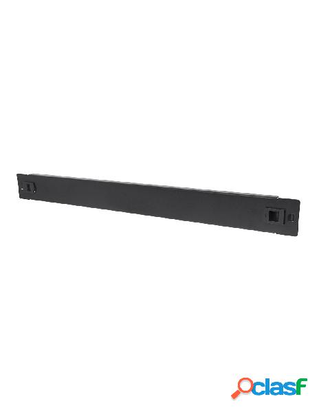 Techly professional - pannello cieco toolless a clip per