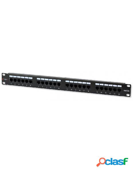 Techly professional - pannello patch utp 24 posti rj45