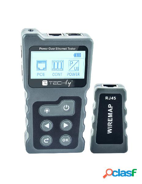 Techly - tester professionale poe rj45