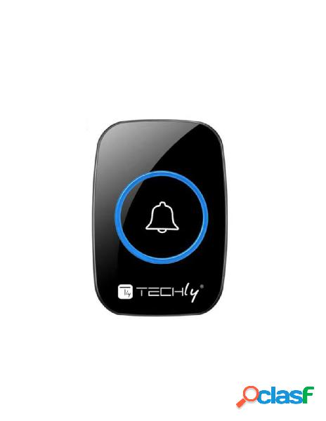 Techly - trasmettitore aggiuntivo campanello wireless fino a