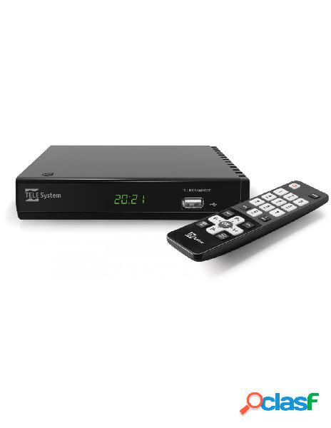 Tele system - tele system decoder ts unico black 21005332