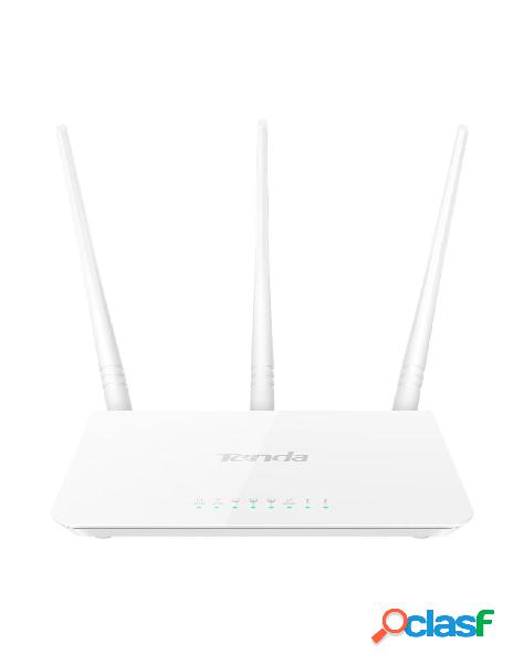 Tenda - router ripetitore wireless 300mbps 3 antenne da 5dbi