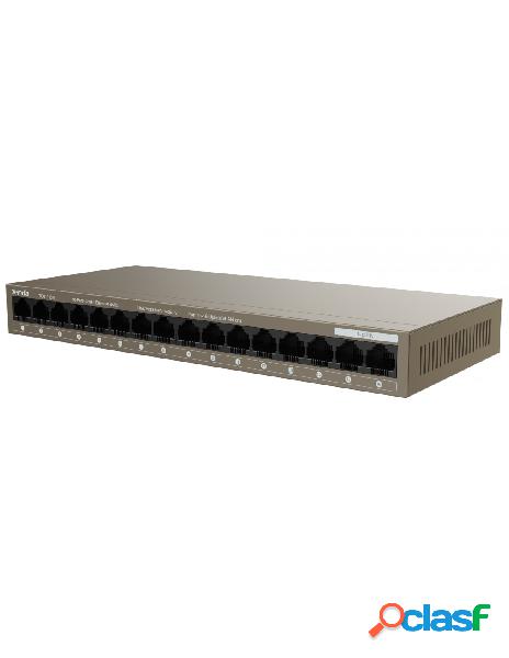 Tenda - switch 16 porte gigabit ethernet 2000mbps, teg1016m