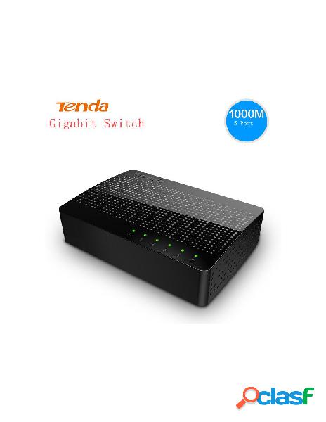 Tenda - switch 5 porte gigabit ethernet desktop tenda sg105