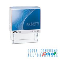 Timbro Printer 20-L G7 - COPIA CONFORME - autoinchiostrante
