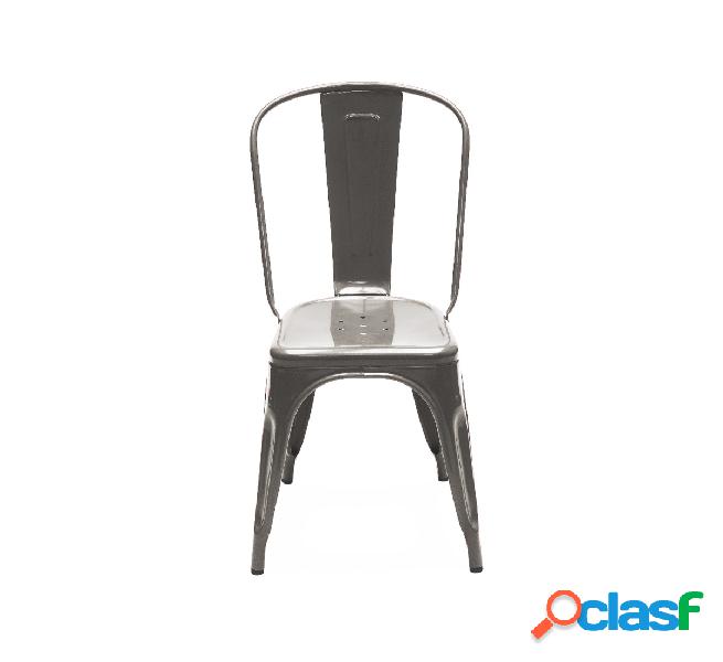 Tolix A Chair Outdoor - Acciaio Grezzo Verniciato