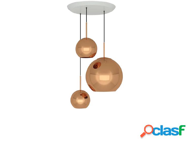 Tom Dixon Copper Trio Pendant System Lampada a Sospensione