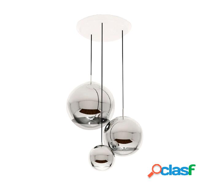 Tom Dixon Mirror Ball Pendant System Cromo