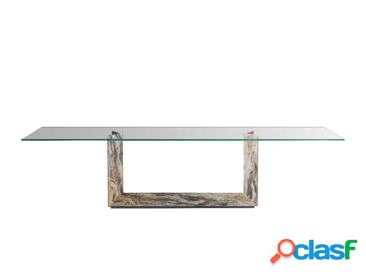 Tonelli T5_Stone Tavolo - Marmo Arabescato Orobico Gold /