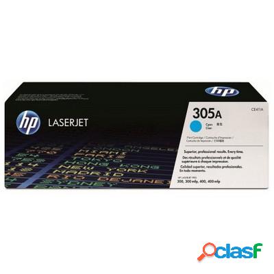 Toner originale Hp CE411A 305A CIANO