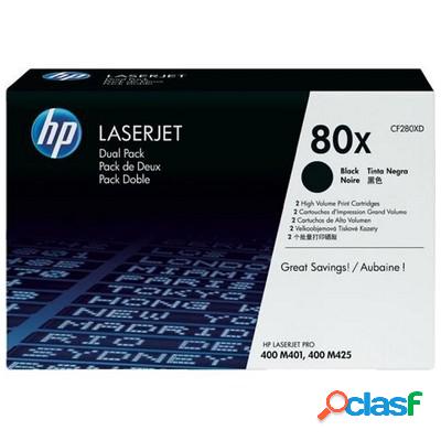Toner originale Hp CF280X 80X NERO