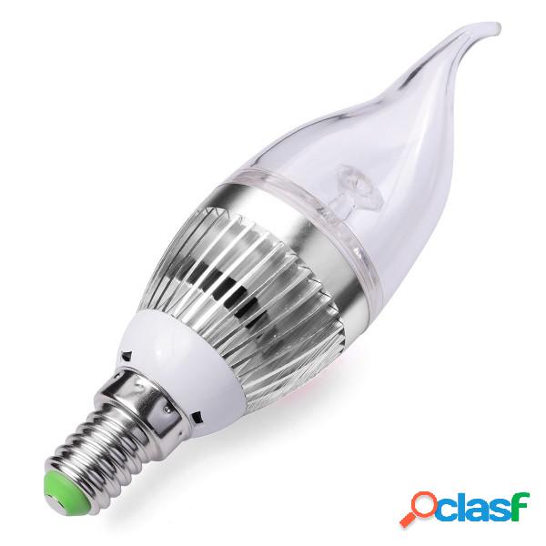 Trade Shop - 10 X 3w E14 Led Lampada Lampadina A Candela