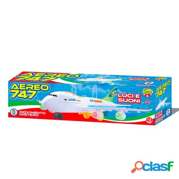 Trade Shop - Aereo Giocattolo Per Bambini 3+ Con Suoni E